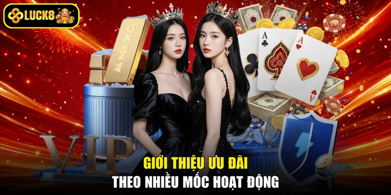 Giới thiệu ưu đãi theo nhiều mốc hoạt động