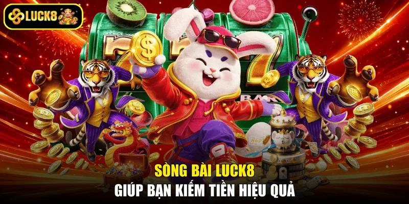 Sòng bài LUCK8 giúp bạn kiếm tiền hiệu quả